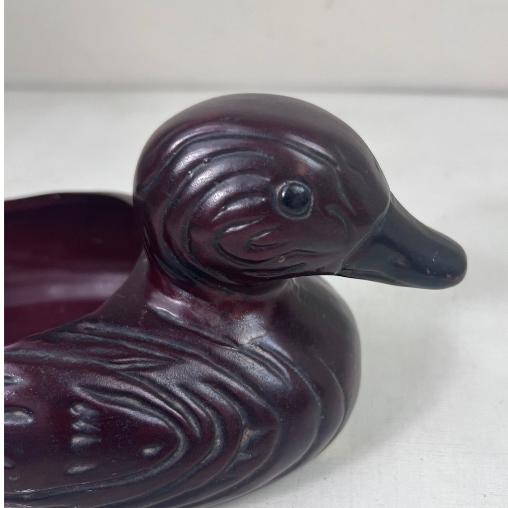 Vtg Ceramic Wood‎ Grain Nancy Pew Giftware Taiwan - Picture 2 of 13